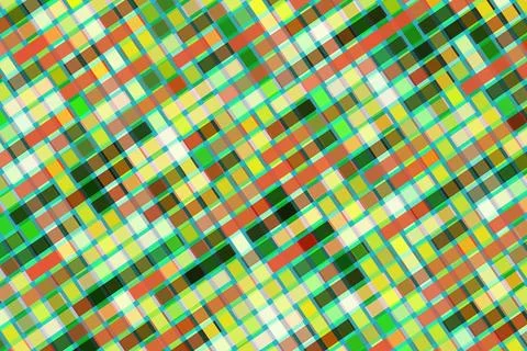Colorful mosaic pattern with small squares and vibrant shades イラスト素材