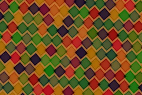 Colorful mosaic pattern of small tiles in vibrant shades Illustrazione stock