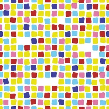 Colorful mosaic seamless pattern. Tile Stock-Illustration