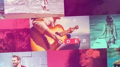 Colorful Mosaic Slideshow Stock After Effects