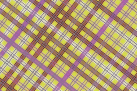 Colorful mosaic tile pattern with pink, green, and yellow Stock Illustration