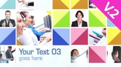 Colorful Mosaic (V.2) - After Effects Template Stock After Effects