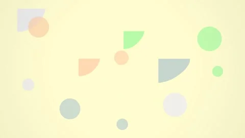 Colorful Motion Abstract Background with Soft Pastel Shapes for Creative De.. Stock-Footage 338313885