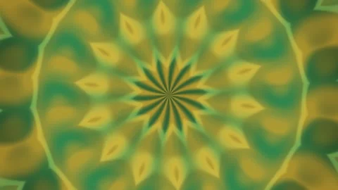 Colorful motion background with a floral pattern for video Stock Footage 340514840