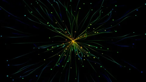 Colorful Motion Background Stock Footage 76463767