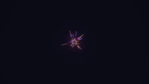 Colorful motion background for live visuals and events Stock Footage 337826810