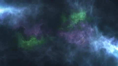 Colorful Motion Background with Nebula Effect Lights Stock Footage 219722192