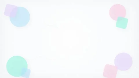 Colorful Motion Blur Background with Soft Pastel Circles for Creative Design. Stock-Footage 342538386