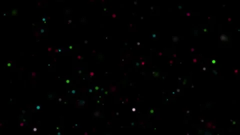 Colorful Motion with Dots Transparent Background Animation Video stock 336892622