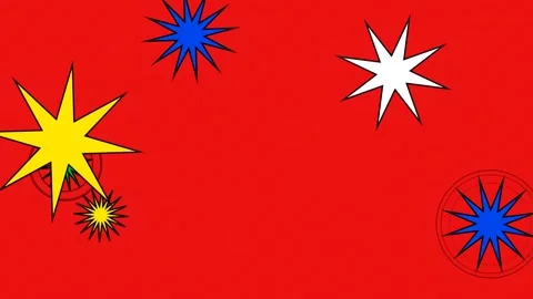 Colorful Motion of Explosive Fireworks Display with Bright Stars and Sparks.. 库存影片 342621406