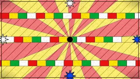 Colorful Motion of Geometric Patterns in Vibrant Stained Glass Window Anima.. 库存影片 342525028