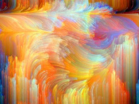 Colorful Motion Stock Illustration