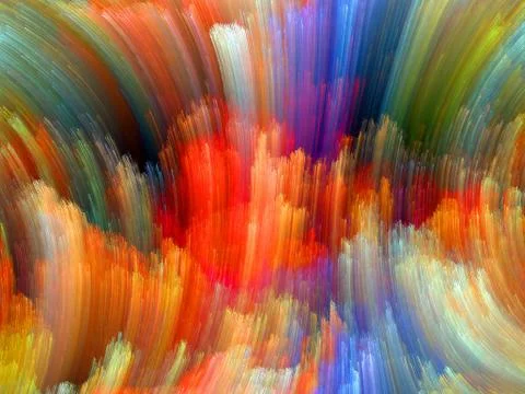 Colorful Motion イラスト素材