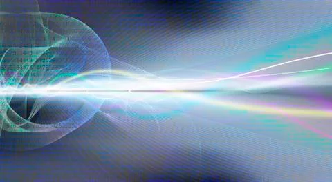 Colorful motion lines background Stock Illustration