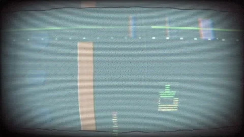 Colorful Motion Retro Loop for Visual Projects Stock Footage 305286441