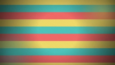 Colorful Motion of Striped Pattern with Vibrant Horizontal Lines in Dynamic.. Stock Footage 342744578