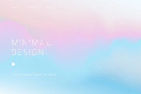 Colorful motion wave abstract vector background. Design template Stock Illustration