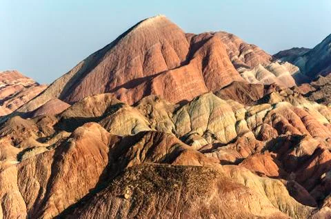 Colorful mountains Stock Photos