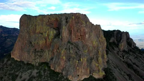 Colorful Mountainside Stock Footage 134343324