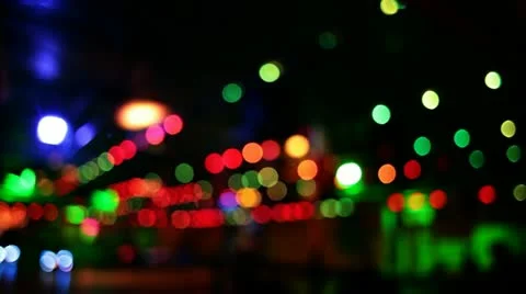Colorful moving lights pt3 Stock Footage 11018392