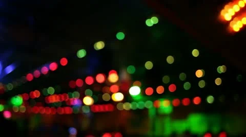 Colorful moving lights pt4 Stock Footage 11018394