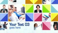 Colorful Mozaik - After Effects Template Stock After Effects