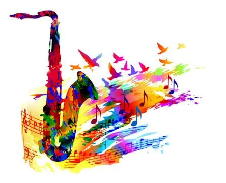 Colorful music instruments design. Vector illustration Illustrazione stock