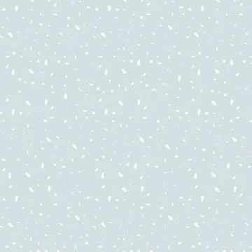 Colorful naturalistic winter background with falling snow on drifts.  Illustr Stock Illustration