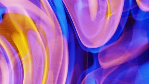 Colorful Nebula Animation Loop Stock Footage 221518958