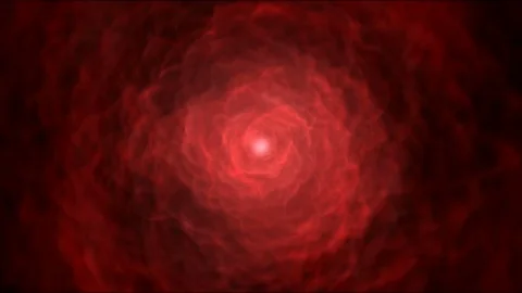 Colorful Nebula Cloud Rotating Vortex Animation - Loop Red Stock Footage 85129878