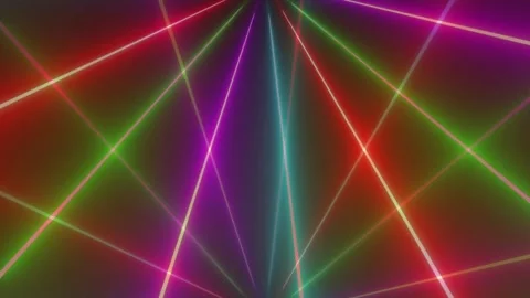 Colorful neon background with light effects Stock Footage 296615388