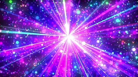 Colorful Neon Fast Moving Laser Lights Background Loop Video stock 171415341