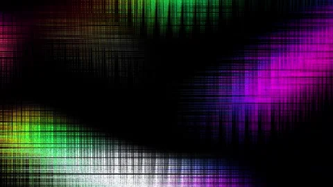 Colorful neon glitch texture features crt scanline noise. Abstract distorte.. Stock Footage 346694792