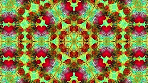 Colorful Neon Glowing Loop Backround Stock-Footage 139533609