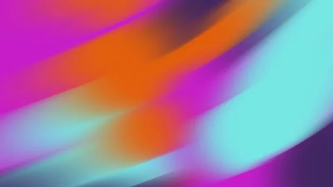 Colorful neon gradient background smooth blend soft luminous loop Stock Footage 333538736