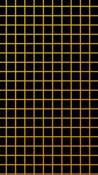 Colorful Neon Grid Pattern with Bright Lines and Dark Background. イラスト素材