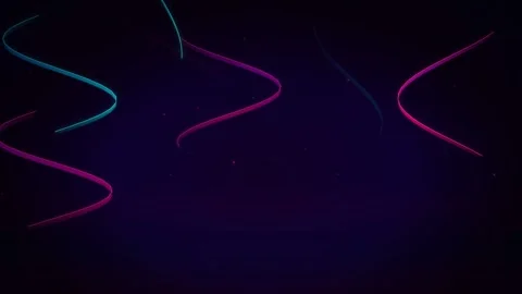 Colorful Neon Light Trails Motion Abstract Dynamic Background for Creative .. 库存影片 338313837