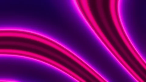 Colorful neon waves create a mesmerizing atmosphere for music celebrations Video stock 293913082