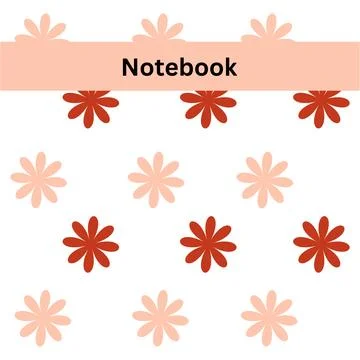 Colorful Notebook design. Notebook template design. Notebook design Stock Illustration