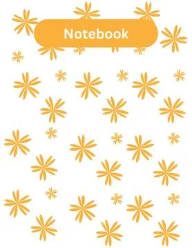 Colorful Notebook design. Notebook template design. Notebook design Stock Illustration