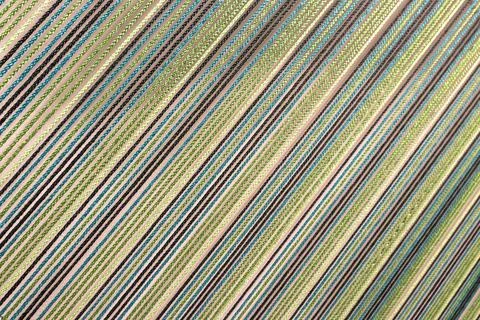 Colorful nylon rope Using nylon rope in weaving Stock Photos