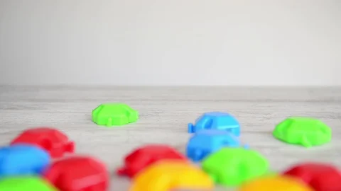 Colorful objects Stock Footage 95115588