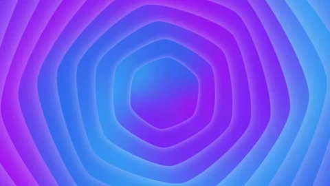 Colorful optical illusion background, gradient in blue and purple colors for Video stock 300458687
