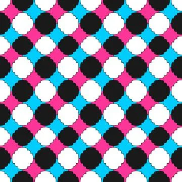 Colorful ornamental pattern - seamless. 库存插图