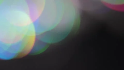 Colorful overlapping bokeh lights Vídeo Stock 318730902