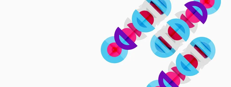 Colorful overlapping text spells CLOUD. Design features vibrant pinks, blues, Stock Illustration
