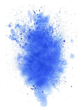 Colorful paint splashes Stock Illustration