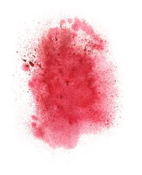Colorful paint splashes Illustrazione stock