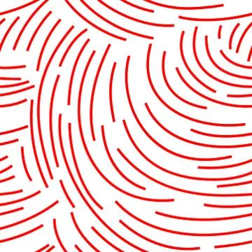 Colorful painted simple line pattern variation Stock Illustration