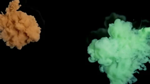 Colorful paints creating patterns 스톡 동영상 168419686